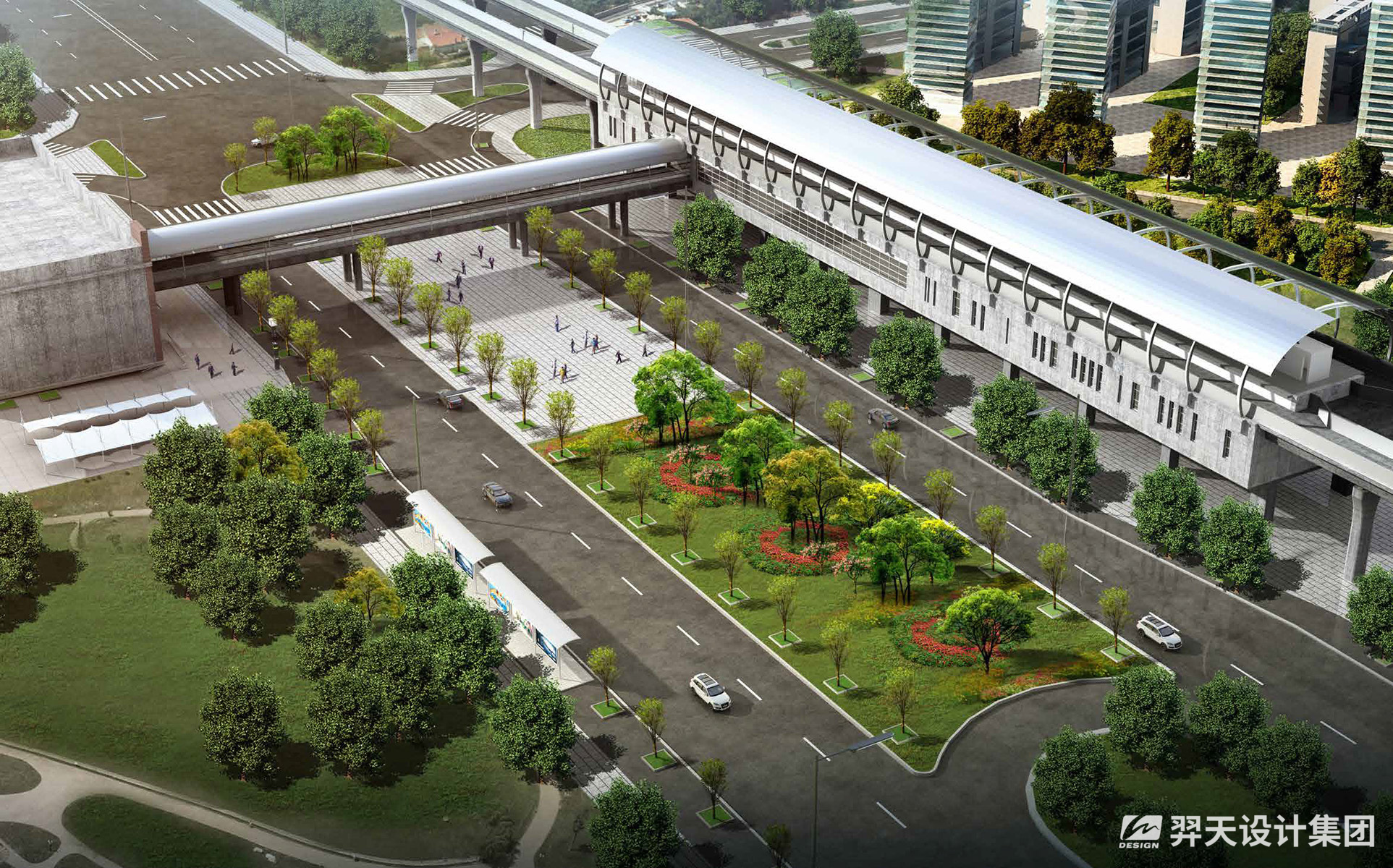 武汉轨道交通4号线二期景观设计